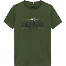 TOMMY HILFIGER μπλούζα παιδική KB0KB10360-L01 πράσινη